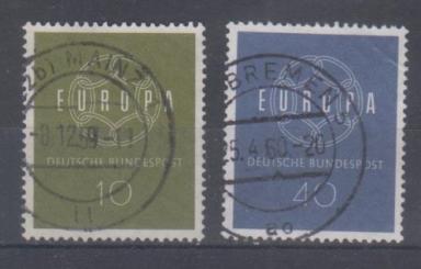 320 - Bund Europa 59 Nr. 320 + 321 