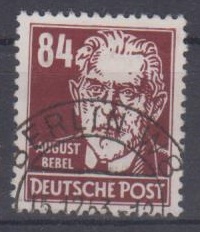 341 DDR Köpfe 2 Nr. 341 va WZ 2XI 