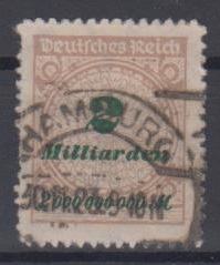 326 - Deutsches Reich Infla Nr. 326 B P 