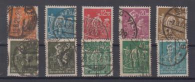 238 - Deutsches Reich Infla Nr. 238 - 245 