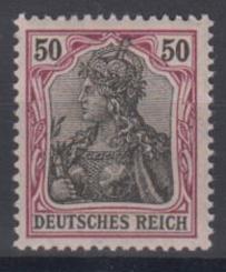 91 - Deutsches Reich Germania Nr. 91 II y 