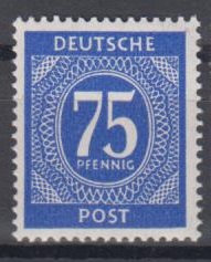 934 - Alliierte Besetzung Nr. 934 ba 