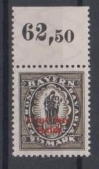 133 - Deutsches Reich Bayernabschied Nr. 133 I P OR IV 