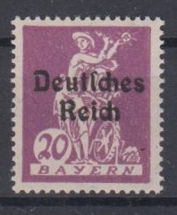122 - Deutsches Reich Infla Nr. 122 X 