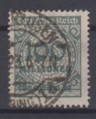 322 - Deutsches Reich Infla Nr. 322 A P 