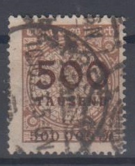 313 - Deutsches Reich Infla Nr. 313 A P 