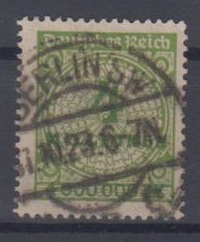 316 - Deutsches Reich Infla Nr. 316 A P 