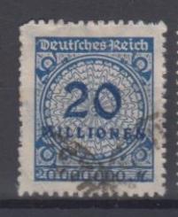 319 - Deutsches Reich Infla Nr. 319 B P 