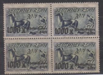 260 - Deutsches Reich Infla Nr. 260 II 