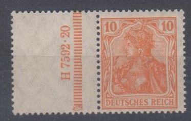 141 - Deutsches Reich Germania Nr. 141 HAN 7592 20 