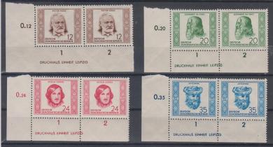 0311 - DDR Nr. 311 - 314 DZ 