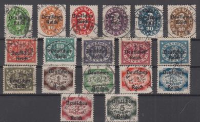 034 - Deutsches Reich Dienst Nr. 34 - 51 