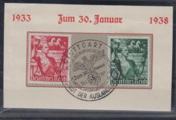660 - Deutsches Reich Nr. 660 + 661 