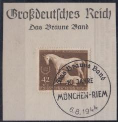 899 - Deutsches Reich Braunes Band Nr. 899 