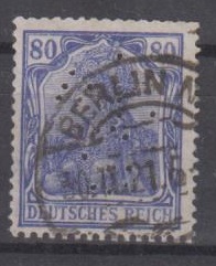 149 - Deutsches Reich Germania Nr. 149 a I 