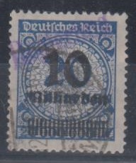 335 - Deutsches Reich Infla Nr. 335 A Pa HT 
