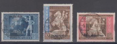 823 - Deutsches Reich Nr. 823 - 825 