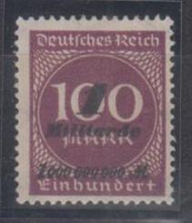 331 - Deutsches Reich Infla Nr. 331 a 