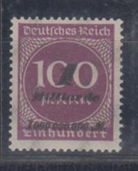 331 - Deutsches Reich Infla Nr. 331 a 