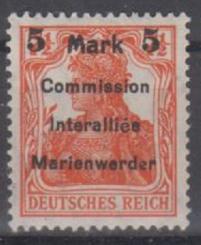 25 - Marienwerder Nr. 25 A I be 