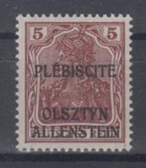 30 - Abstimmungsgebiete Allenstein Nr. II 