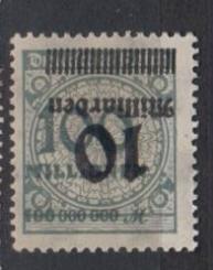 337 - Deutsches Reich Infla Nr. 337 K 