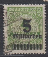 333 - Deutsches Reich Infla Nr. 333 P 