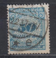 330 - Deutsches Reich Infla Nr. 330 A 