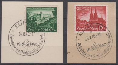 748 - deutsches Reich Nr. 748 + 749 