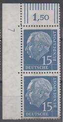 0184 - Bund Heuß 1 Nr. 184 x W DZ 7 