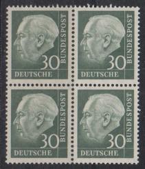 0259 - Bund Heuß lumogen Nr. 259 y 