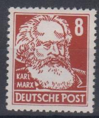 329 - DDR Köpfe 2 Nr 329 va WZ 2XII 