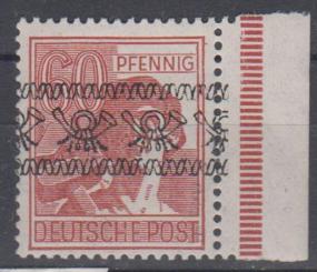 049 - Bizone Bandaufdruck Nr. 49 Ia 
