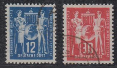 243 - DDR Nr. 243 + 244 