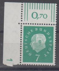 0302 - Bund Heuß 3 Nr. 302 DZ 1 