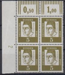 0347 - Bund bedeutende Deutsche Nr. 347 y DZ 2 