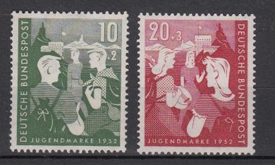 153 - Bund Nr. 153 + 154 