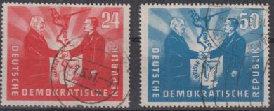 284 - DDR Nr. 284 + 285 