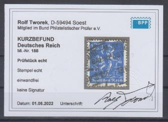 188 - Deutsches Reich Infla Nr. 188 