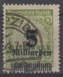333 - Deutsches Reich Infla Nr. 333 AP OPD C 