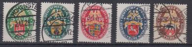 425 - Deutsches Reich Nothilfe Nr. 425-429 