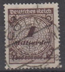 325 - Deutsches Reich Infla Nr. 325 a AP HT 