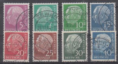 0179 - Bund Heuß lumogen Nr. 179y - 260y 