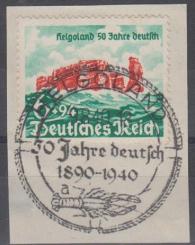 750 - Deutsches Reich Helgoland Nr. 750 