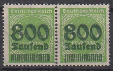 306 - Deutsches Reich Infla Nr. 306 A II 