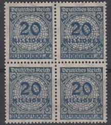 319 - Deutsches Reich Infla Nr. 319 AWb 