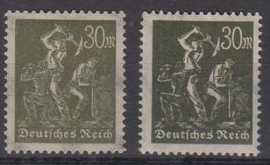243 - Deutsches Reich Infla Nr. 243 a+b 