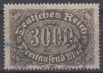 254 - Deutsches Reich Infla Nr. 254 c 
