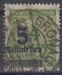 333 - Deutsches Reich Infla Nr. 333 P 