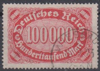 257 - Deutsches Reich Infla Nr. 257 I 